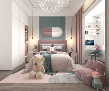 Nordic Style Girl's Room Daughter's Room-ID:936399757
