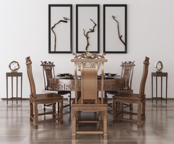 Modern Dining Table And Chairs-ID:454230591