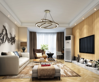 Modern A Living Room-ID:299038429