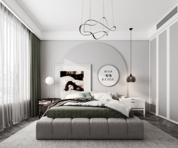 Nordic Style Bedroom-ID:586368714