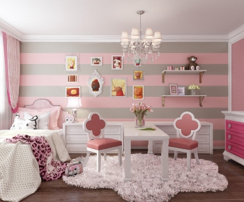 European Style Girl's Room Daughter's Room-ID:462823648
