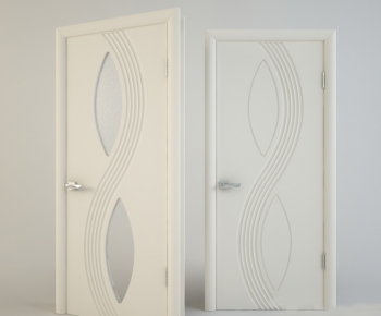 Modern Solid Wood Door-ID:962038461