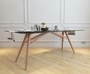 Nordic Style Dining Table-ID:594393745