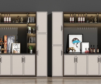 New Chinese Style Wine Cabinet-ID:875298227