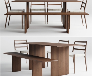 Modern Dining Table And Chairs-ID:131322855