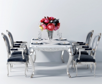 Modern Dining Table And Chairs-ID:986232335