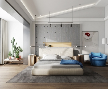 Nordic Style Bedroom-ID:588656376