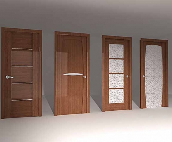 Modern Solid Wood Door-ID:852633565