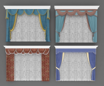 Simple European Style The Curtain-ID:328666482