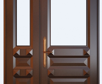 Modern Solid Wood Door-ID:135571325