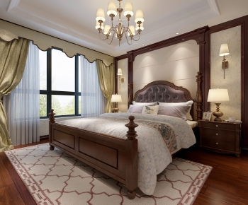 American Style Bedroom-ID:426579296