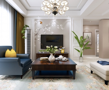 American Style A Living Room-ID:179535138