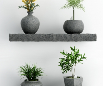 New Chinese Style Potted Green Plant-ID:543255553
