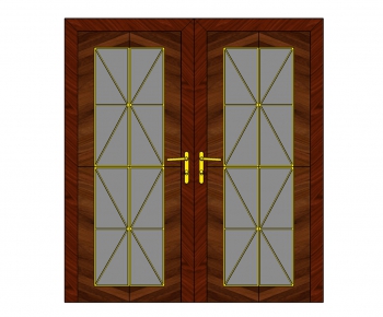 Modern Double Door-ID:215375995