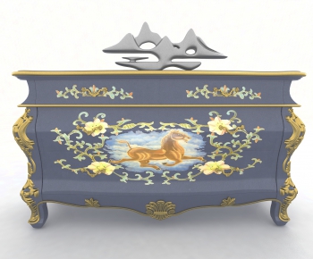 European Style Decorative Cabinet-ID:137339843