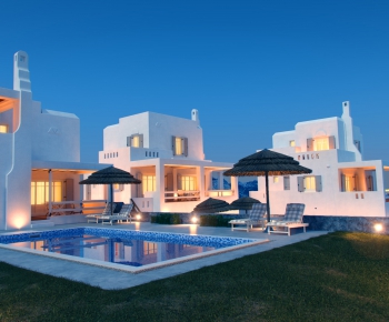 Mediterranean Style Villa Appearance-ID:670450236