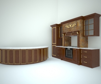European Style Kitchen Cabinet-ID:659602231
