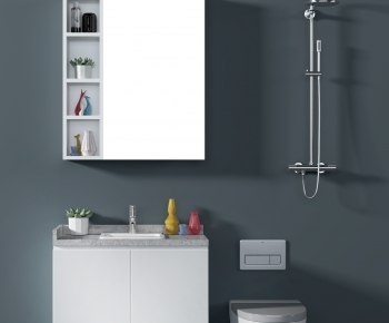 Modern Bathroom Cabinet-ID:453897673