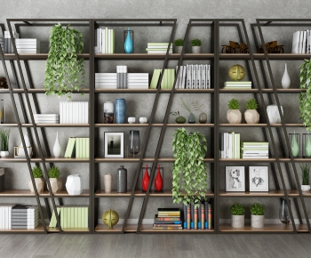 Industrial Style Shelving-ID:384220976