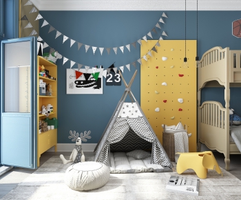 Nordic Style Children's Room-ID:811356759