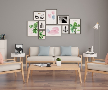 Nordic Style Sofa Combination-ID:507908278