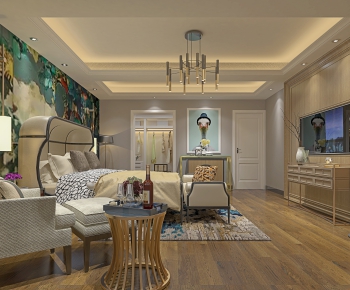 American Style Bedroom-ID:350399796