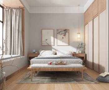New Chinese Style Bedroom-ID:833704181