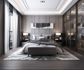 Modern Bedroom-ID:989362561