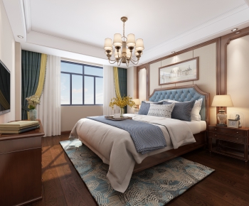 American Style Bedroom-ID:255735848