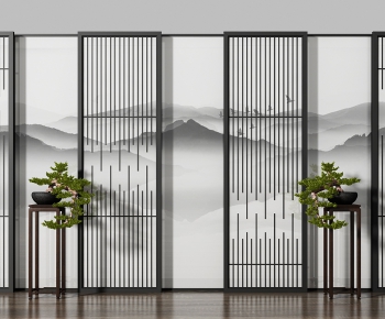 New Chinese Style Partition-ID:148610513