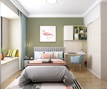 Nordic Style Girl's Room Daughter's Room-ID:983307265