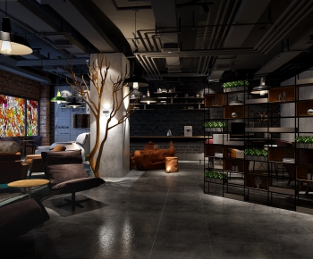 Industrial Style Hotel Space-ID:617847975