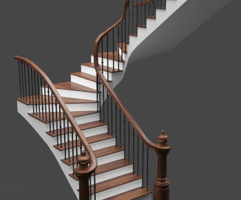Simple European Style Stair Balustrade/elevator-ID:208288243