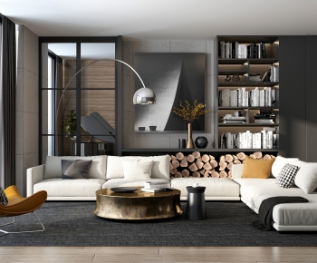 Post Modern Style A Living Room-ID:386278414