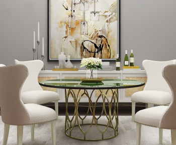 Modern Dining Table And Chairs-ID:275648831