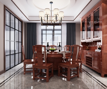 Chinese Style Dining Room-ID:185392989