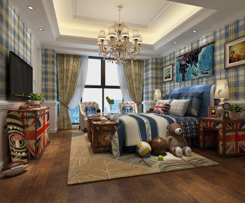 American Style Boy's Room And Son's Room-ID:400829746