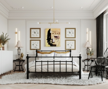 American Style Nordic Style Bedroom-ID:944702274