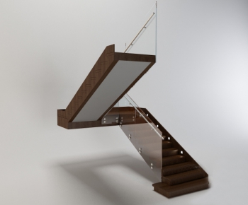 Modern Stair Balustrade/elevator-ID:850503584