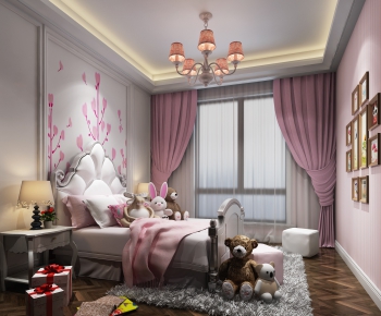 American Style Girl's Room Daughter's Room-ID:613714858