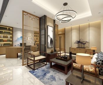 New Chinese Style Manager's Office-ID:603207136