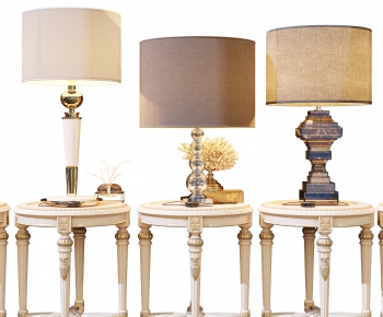 Simple European Style Table Lamp-ID:649611295