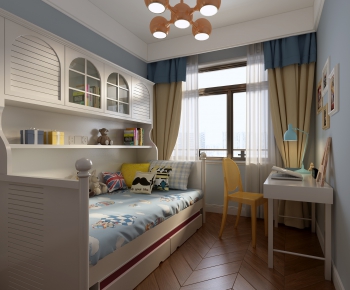 Simple European Style Children's Room-ID:533374738