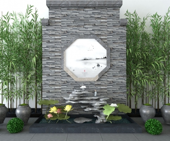 New Chinese Style Garden-ID:233258257