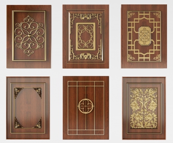 New Chinese Style Door Panel-ID:855574516