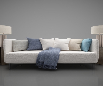 Modern Three-seat Sofa-ID:544698864