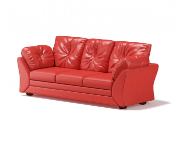 American Style Three-seat Sofa-ID:699708175