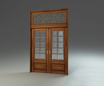 Modern Solid Wood Door-ID:699155244