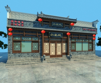 Chinese Style Facade Element-ID:679520466