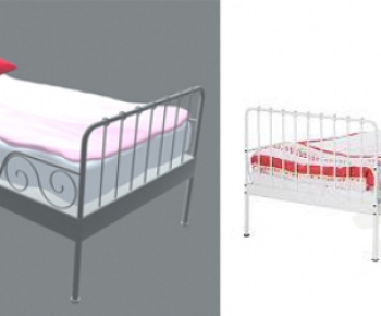 Modern Child's Bed-ID:499198252